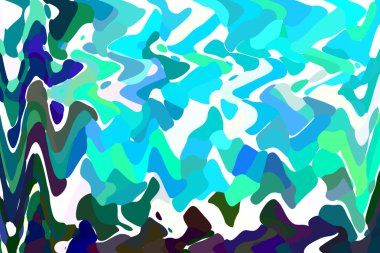 Soyut pastel yumuşak renkli bulanık dokulu arkaplan yeşil tonlu odak tonundan uzak