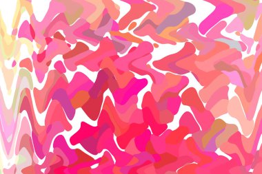 Fütüristik pastel pembe renkte yumuşak renkli yumuşak dokulu geometrik arka plan bulanık odak kapalı tonda soyut