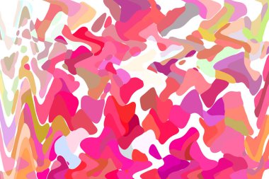 Fütüristik pastel pembe renkte yumuşak renkli yumuşak dokulu geometrik arka plan bulanık odak kapalı tonda soyut