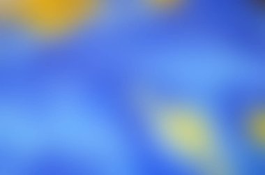 Soyut pastel yumuşak renkli yumuşak dokulu arka plan bulanık odak kapalı altın, sarı ve açık mavi renkte tonda