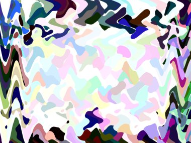 Soyut renkli yumuşak dokulu arka plan bulanık odak kapalı mavi renkte tonda