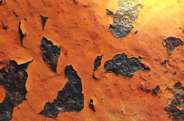 Soyut çelik demir doku arka planda grunge tarzı portre