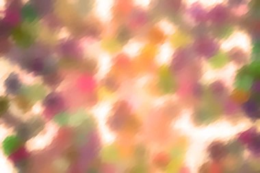 Soyut pastel yumuşak renkli bulanık dokulu arkaplan yeşil tonlu odak tonundan uzak