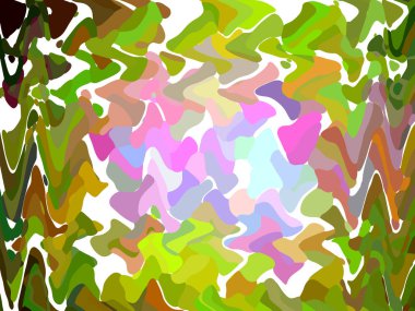 Soyut pastel yumuşak renkli bulanık dokulu arkaplan yeşil tonlu odak tonundan uzak