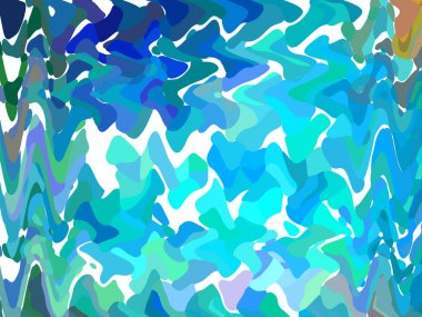 Soyut renkli yumuşak dokulu arka plan bulanık odak kapalı mavi renkte tonda