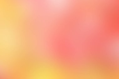 Abstract pastel soft colorful smooth blurred textured background off focus toned in orange and yellow color clipart