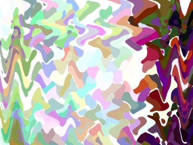 Soyut pastel yumuşak renkli bulanık dokulu arkaplan yeşil tonlu odak tonundan uzak