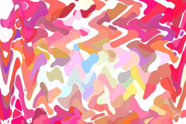 Fütüristik pastel pembe renkte yumuşak renkli yumuşak dokulu geometrik arka plan bulanık odak kapalı tonda soyut