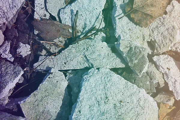 Soyut Çimento Doku Arka Planda Grunge Tarzı Portre — Stok fotoğraf