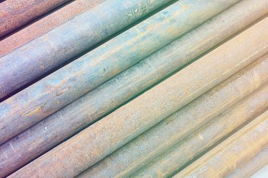 Soyut renkli doku arka planda grunge tarzı portre