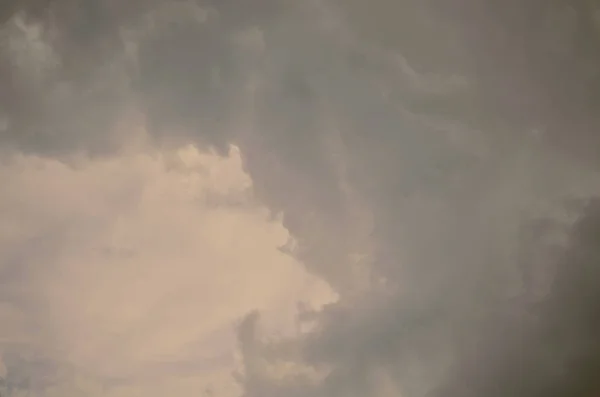 Fundo Natureza Nuvens Macias Fofas Céu Tonificadas — Fotografia de Stock