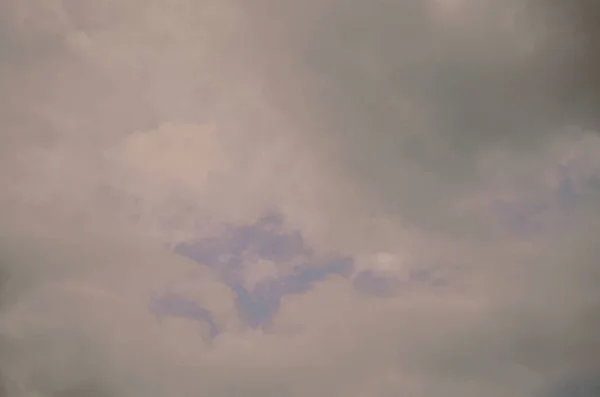 Fundo Natureza Nuvens Macias Fofas Céu Tonificadas — Fotografia de Stock