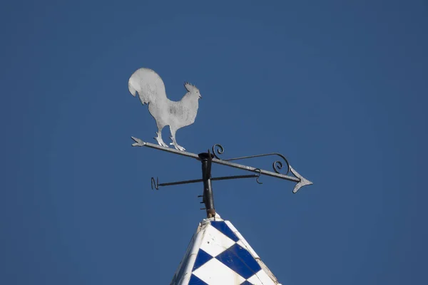 Weathercock Cima Capilla Santo Cristo Marbella Andalucia España — Foto de Stock