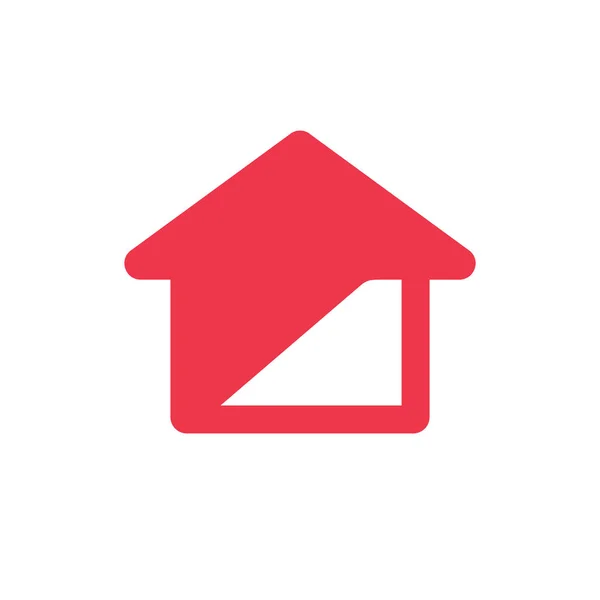 Husets Logotyp Ikon Design Hem Affärsidé Vektor Illustration — Stock vektor