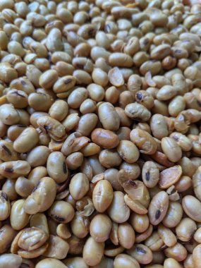 Kızarmış fıstık dokusu, bokeh tarzı fotoğrafçılık - görüntü