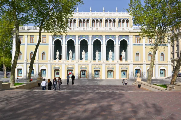 Het Museum Van Nizami Ganjavi Gelegen Het Centrum Van Bakoe — Stockfoto