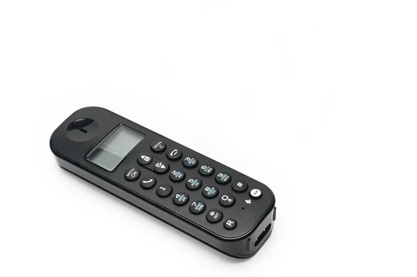 Telephone for calls to urban and long-distance lines on a white — Stock Photo, Image