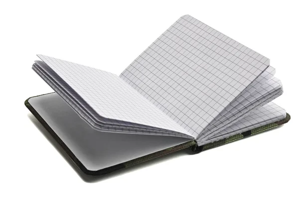 Notepad for everyday notes and notes on a white background Stock Photo