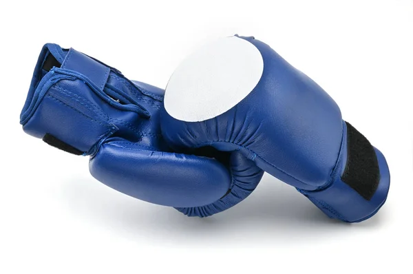 Боксерські рукавички на білому тлі. Mitt — стокове фото