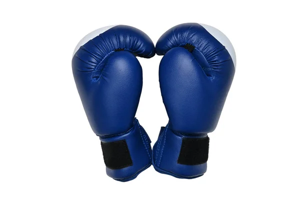 Guantes de boxeo sobre fondo blanco.Mitt — Foto de Stock