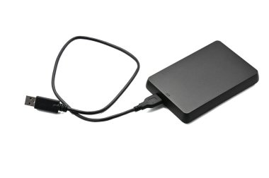 Depolama ve çeşitli dosyaları aktarmak için harici sabit disk o