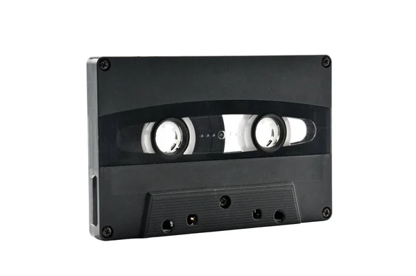 Audio cassette to record sound 70s 90s years — Stock Photo, Image