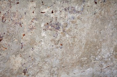 Arka plan için paslı metal üzerine çimento