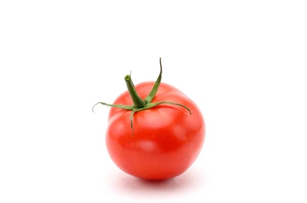 Red tomatoes on white background — Stock Photo, Image