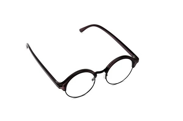 Optyczne okulary na białym tle. — Zdjęcie stockowe