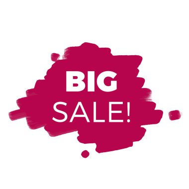 Büyük satış mor arka plan satış Banner vektör görüntü