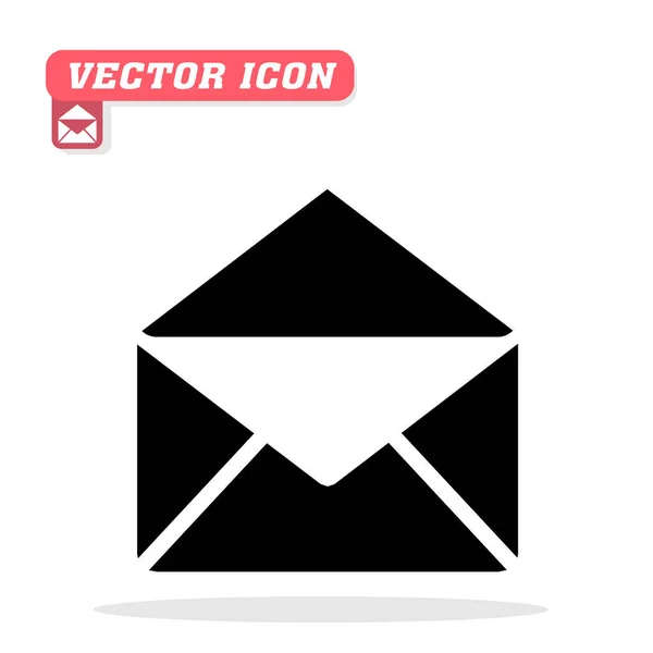 Lettre Icône Vectorielle Image Vectorielle Fond Blanc — Image vectorielle