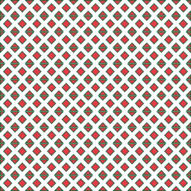 Soyut kırmızı kare desen arka plan vektör görüntü