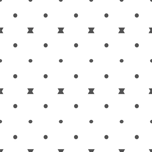 Аннотация Black Dots Bow Tie Pattern Background Vector Image — стоковый вектор