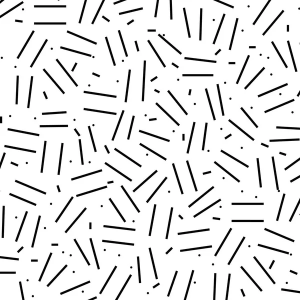 Черная Линия Паттинг Дизайн Белый Фон Векторное Изображение — стоковый вектор