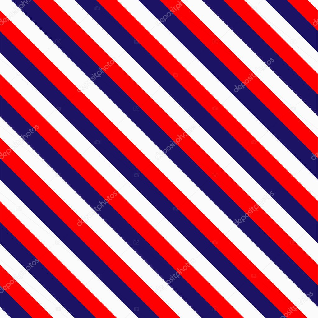 Red White Blue Line Pattern Design Vector Image