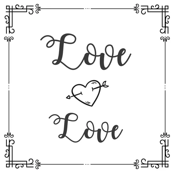 Aşk Aşk Meydanı Çerçeve Tasarım Arka Plan Vektör Görüntü Vektör Grafikler