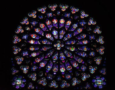 İç Cathdrale Notre-Dame de Paris - 13. yüzyıl Katedrali