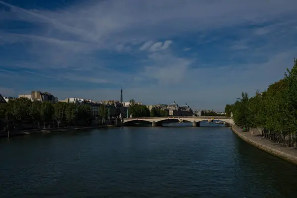 Schöne Strassenaufnahme Paris Frankreich — Stockfoto