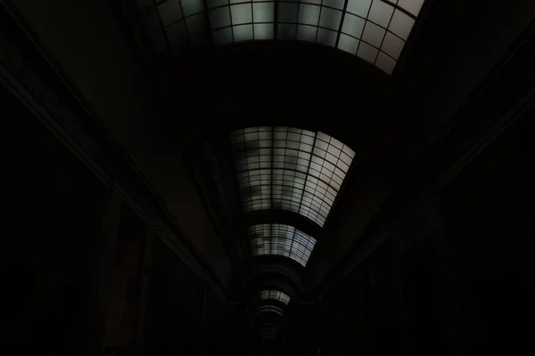 Paris France 2018 Glass Roof Louvre Museum Paris France — Stock Photo, Image