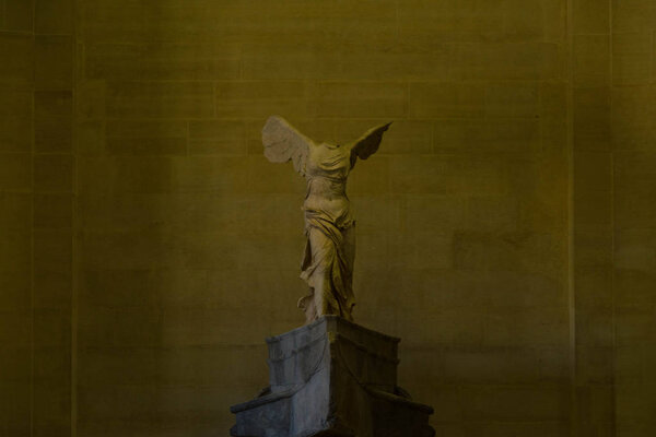 Nike of Samothrace Louvre Museum - Former historic palace, Paris, France