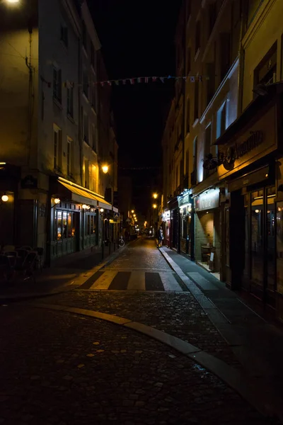 Schöne Strassenaufnahme Paris Frankreich — Stockfoto