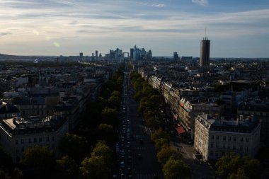 Arc de Triomphe, Paris görünümünden
