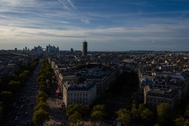 Arc de Triomphe, Paris görünümünden