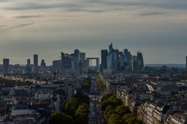 Arc de Triomphe, Paris görünümünden