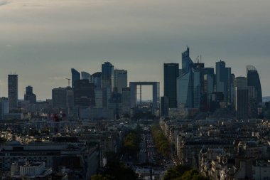 Arc de Triomphe, Paris görünümünden