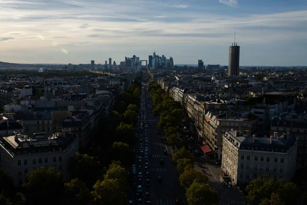 Arc de Triomphe, Paris görünümünden