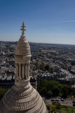 Sacre-Coeur Katedrali Paris'ten Gösterim
