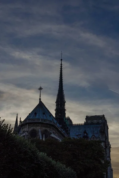 Catedrala Notre Dame Paris Catedrala Din Secolul Xiii Lea — Fotografie, imagine de stoc