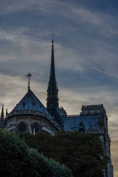 Cathédrale Notre Dame Paris Cathédrale Xiiie Siècle — Photo