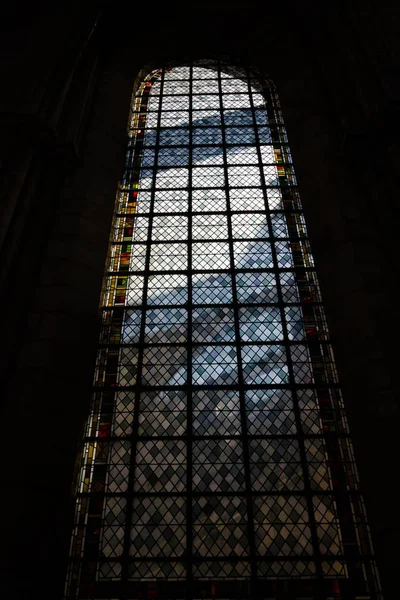 Architektura Prvky Cathdrale Notre Dame Paris Století Katedrála — Stock fotografie